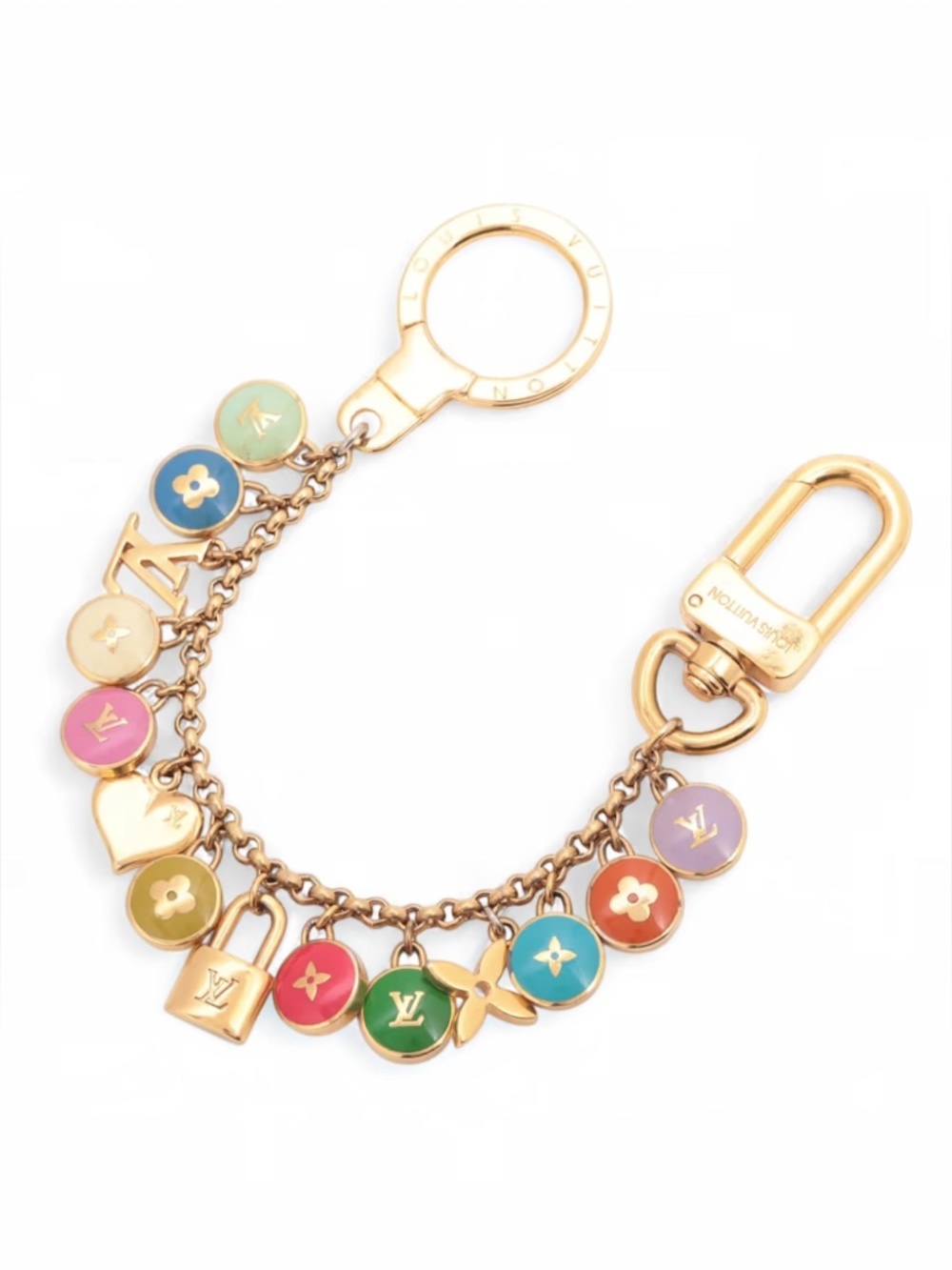 Louis Vuitton Multicolor Pastilles Bag Charm